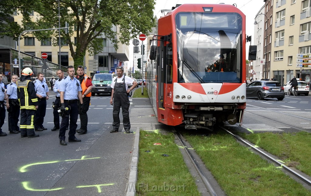 VU PKW Strab Koeln Mitte Caecilienstr Hohe Str P59.JPG - Miklos Laubert